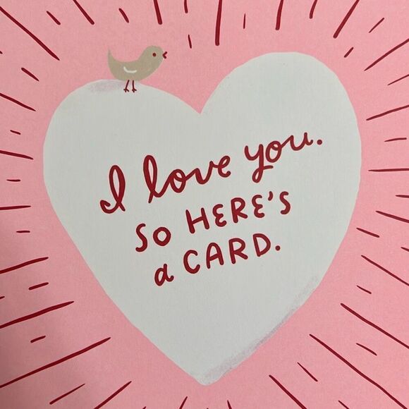 Funny Valentine’s Day Card by American Greetings 6.25” x 6.25” Brand New Wife - Picture 2 of 5